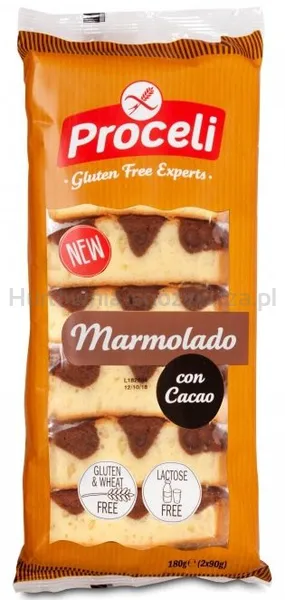 Ciasto Marmurkowe Z Kakao Bezgl. 180 G