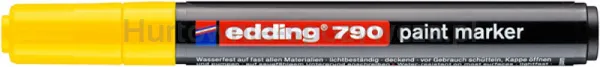 Marker olejowy e-790 EDDING, 2-3 mm, żółty