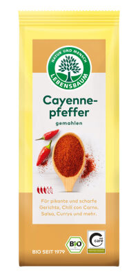 Chili (Pieprz Cayenne) Bio 50 G - Lebensbaum [BIO]