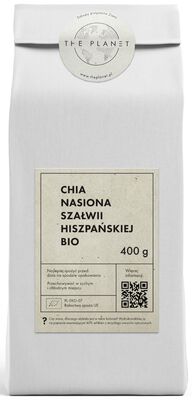 Chia - Nasiona Szałwii Hiszpańskiej Bio 400 G - The Planet [BIO]