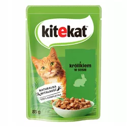 Kitekat saszetki 85g królik w sosie