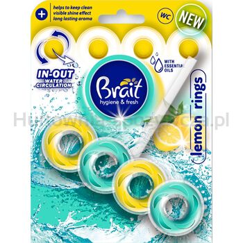 Brait Kostka Do Wc Rings Lemon 40G