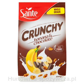 Crunchy Bananowe 350G Sante