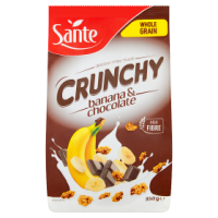 Sante Crunchy Bananowe 350G