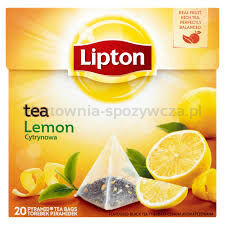 Lipton Herbata Cytryna Czarna (20 Torebek)