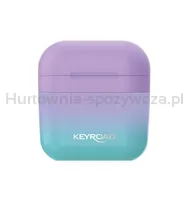 Keyroad Temperówka plastikowa, opalizująca, podwójna, blister, mix kolorów - 3