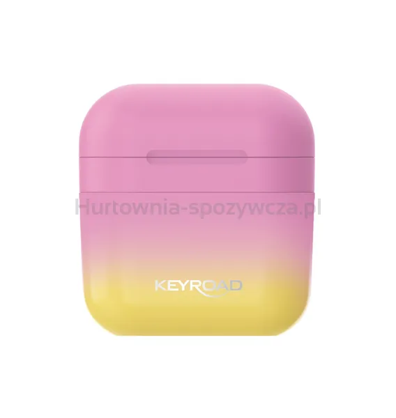 Keyroad Temperówka plastikowa, opalizująca, podwójna, blister, mix kolorów