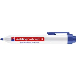 Marker permanentny automatyczny e-11 EDDING, 1,5-3mm, niebieski