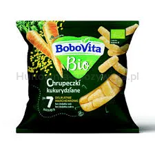 Bobovita Bio Chrupeczki Kukurydziane Marchwiowe 20g