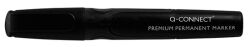 Q-Connect Marker permanentny Premium, gum. rękojeść, okrągły, 2-3mm (linia), czarny / KF26105 