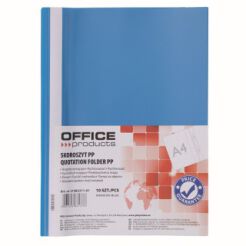 Skoroszyt Office Products, 120/180 Mic, Pp, Niebieski
