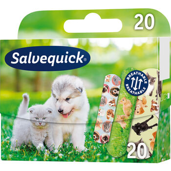 Salvequick Plastry Dla Dzieci Animal Planet 20 Szt.