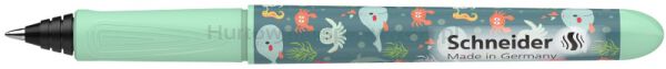Schneider Pióro kulkowe Zippi Happy Fish, M, jasnozielone  - 3