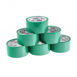Taśma Pakowa Office Products, 48Mm X 50Y, 36Mic, Ean Na 1Szt., Zielona