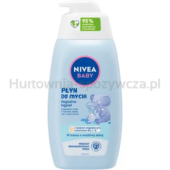 NIVEA BABY Płyn do mycia łagodna kąpiel 450 ml