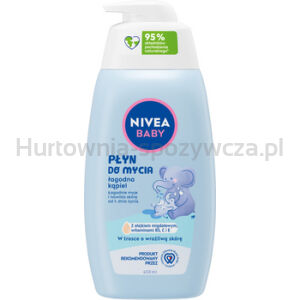 NIVEA BABY Płyn do mycia łagodna kąpiel 450 ml