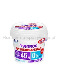 Mlekovita SBA Twaróg wysokobiałkowy 0% tł. bez laktozy 500g