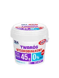 Mlekovita SBA Twaróg wysokobiałkowy 0% tł. bez laktozy 500g