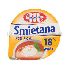 Mlekovita Śmietana Polska 18% Tł. 200G