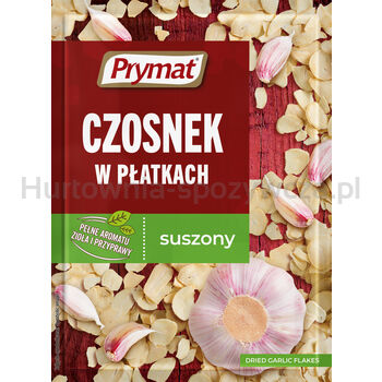 Prymat Czosnek suszony w płatkach 15g