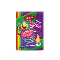 Delecta Kisiel Zozole Rainbow z cukrem strzelającym 34g