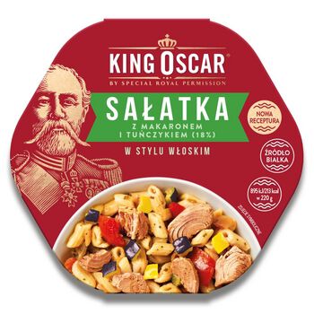 Sałatka z tuńczykiem w stylu włoskim 220g King Oscar