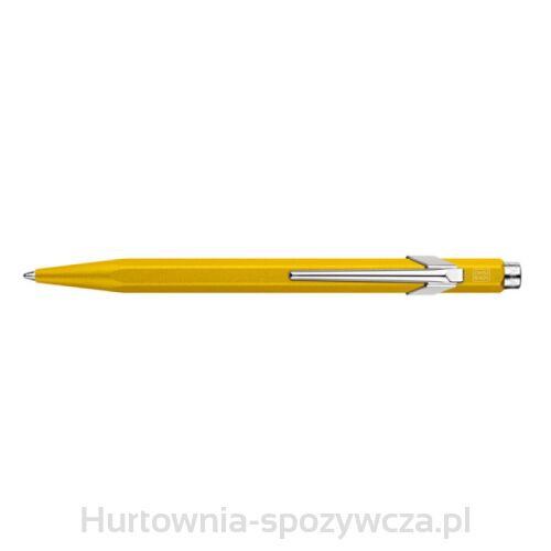 Długopis Caran D'Ache 849 Colormat-X, M, Żółty