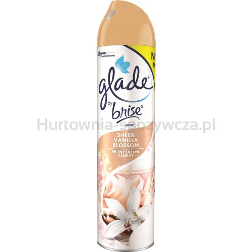 Glade Odświeżacz Aerozol Satynowy Kwiat Wanilii 300Ml