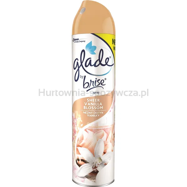 Glade Odświeżacz Aerozol Satynowy Kwiat Wanilii 300Ml