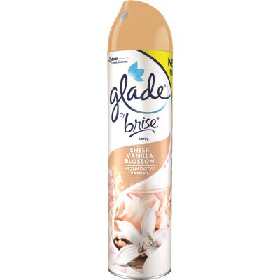 Glade Odświeżacz Aerozol Satynowy Kwiat Wanilii 300Ml