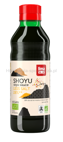 Sos Sojowy Shoyu 28 % Mniej Soli Bio 250 Ml - Lima [BIO]