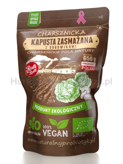 Kapusta zasmażana z borowikami BIO 650g