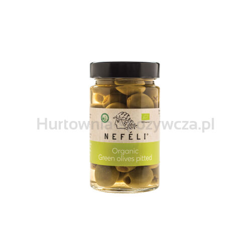 Oliwki Zielone Bez Pestek W Zalewie Bio 295 G (140 G) - Nefeli [BIO]