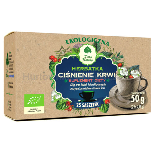 Herbatka Ciśnienie Krwi Bio (25 X 2 G) 50 G - Dary Natury [BIO]