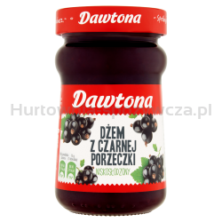 Dawtona Dżem Z Czarnej Porzeczki Niskosłodzony 280G 