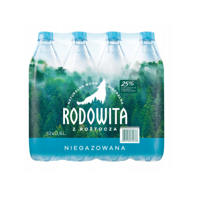 Woda Rodowita Niegazowana 0,6L x 12szt.