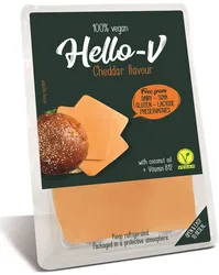 Roślinna Alternatywa Sera Cheddar- Plastry 140 G