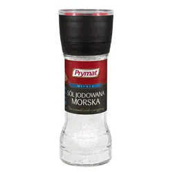 Prymat Sól morska jodowana młynek, 110g
