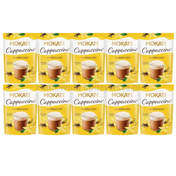 Mokate Cappuccino Waniliowy 110G 