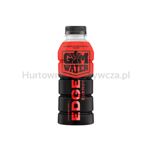 Gym Water Edge banana - strawberry 0,5l