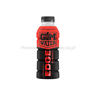 Gym Water Edge banana - strawberry 0,5l