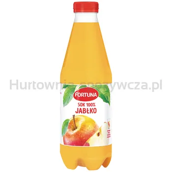 Fortuna Sok 100% jabłko 1L (w tym +0,50 zł/szt. zwrotnej kaucji)