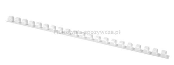 Office Products Grzbiety do bindowania A4, 12mm (95 kartek), 100 szt., białe 