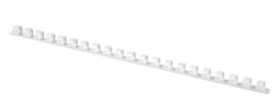 Office Products Grzbiety do bindowania A4, 12mm (95 kartek), 100 szt., białe 