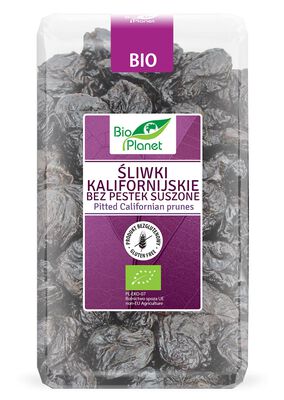 Bio Planet Śliwki Kalifornijskie Suszone Bezglutenowe Bio 1 Kg [BIO]