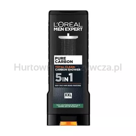 L'Oréal Paris Men Expert Pure Carbon Total Clean Żel Pod Prysznic 400 Ml