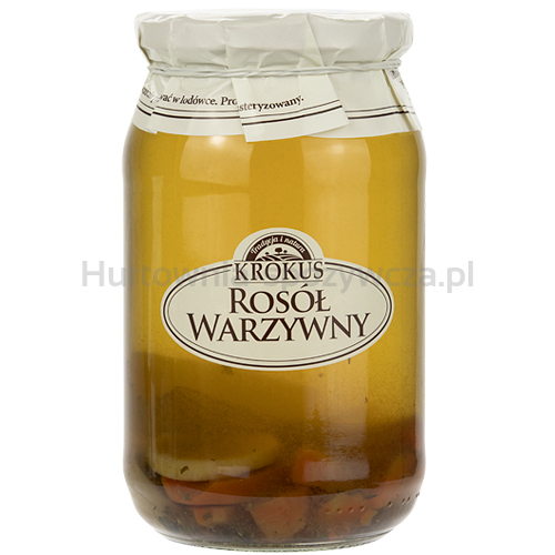 Rosół Warzywny Bez Dodatku Cukru Bezglutenowy 810 Ml - Krokus [BIO]