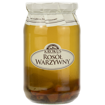 Rosół Warzywny Bez Dodatku Cukru Bezglutenowy 810 Ml - Krokus [BIO]