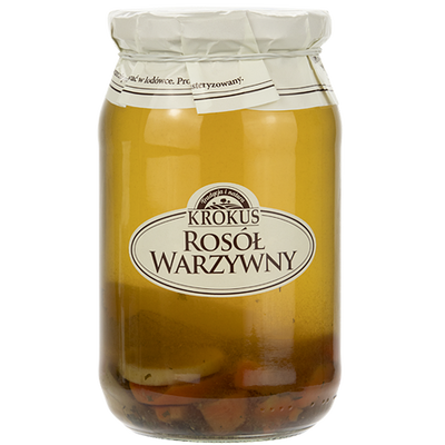 Rosół Warzywny Bez Dodatku Cukru Bezglutenowy 810 Ml - Krokus [BIO]