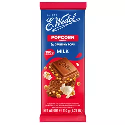 Wedel Czekolada mleczna z popcornem 150g